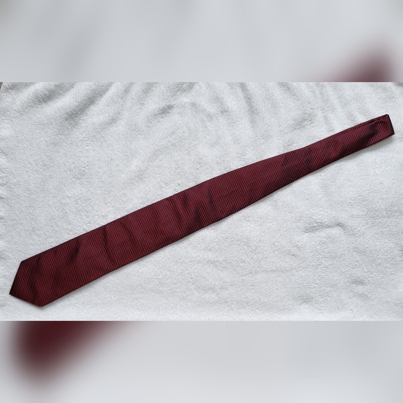 Vintage John W NORDSTROM Burgundy Silk Tie - Picture 4 of 7